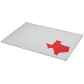 Red Texas Snijplank (Hoek)