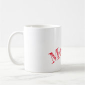 Red text moeder koffiemok (Links)