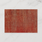 Red Textile Save the Date Informatiekaartje (Achterkant)
