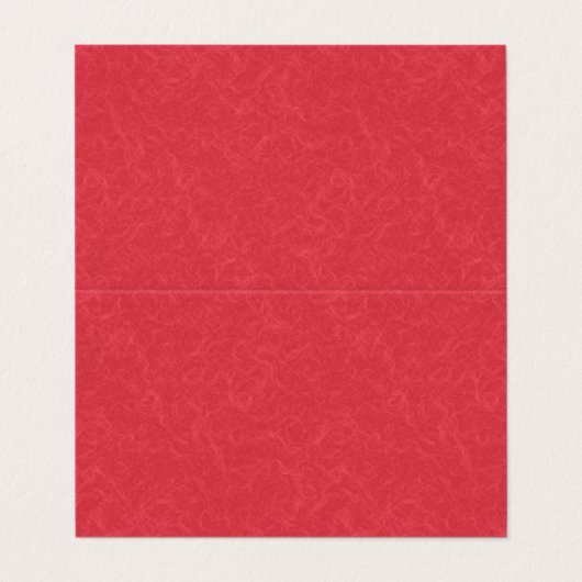 Red textured surface with subtle swirling pattern visitekaartje (Buitenkant ongevouwen)
