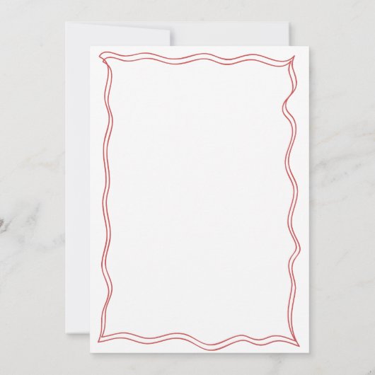 Red That's Amore Italian Pizza Wine Vrijgezellenfe Kaart (Achterkant)