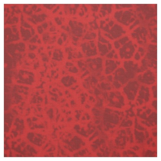 Red Thin Faux Lace Effect Design Stof (Swatch)