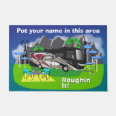 Red Thor Palazzo Class A RV Roughin Deurmat (Voorkant)