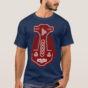 Red Thors Hammer T-shirt