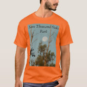 Red Thousand Oaks park - haviken hebben ook huizen T-shirt (Voorkant)