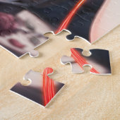Red Thread of Fate Gothic Fantasy Mystery Jigsaw Legpuzzel (Zijkant)