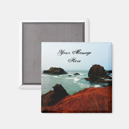 Red Thunder Rock Cove Magnet (Voorkant / Achterkant)