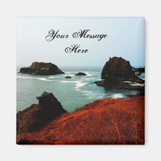 Red Thunder Rock Cove Magnet (Voorkant)