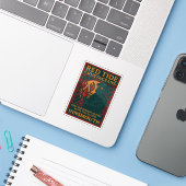 Red Tide Crustaceans – De lekkernij van Innsmouth Sticker (Laptop met iPhone)