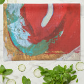Red Tide keukenhanddoek (Gevouwen)