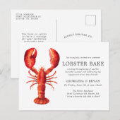 Red Tide | Lobster Bake Briefkaart (Voorkant / Achterkant)