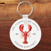 Red Tide | Lobster Bake Sleutelhanger (Voorkant)