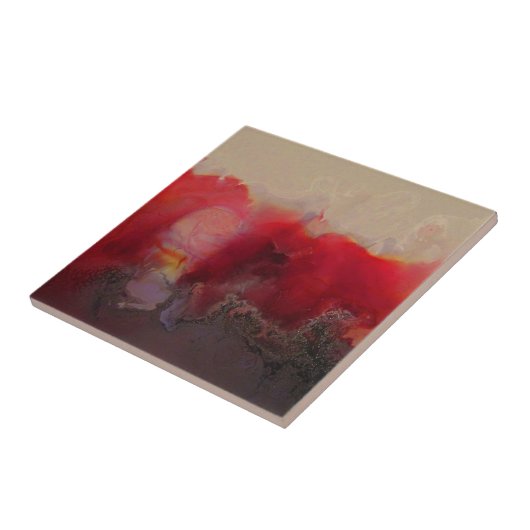 Red Tide Tegeltje (Zijkant)