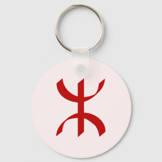 Red TIFINAGH - Berber Tifinagh - Amazigh Tifinagh  Sleutelhanger