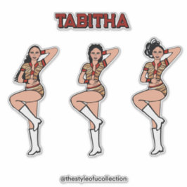 Red Tiger Dancer #2 Sticker