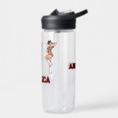 Red Tiger Dancer #2 Waterfles (Links)