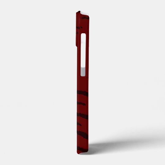 Red Tiger digitale print Case-Mate iPhone Case (Achterkant / Links)