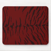 Red Tiger digitale print Muismat (Voorkant)