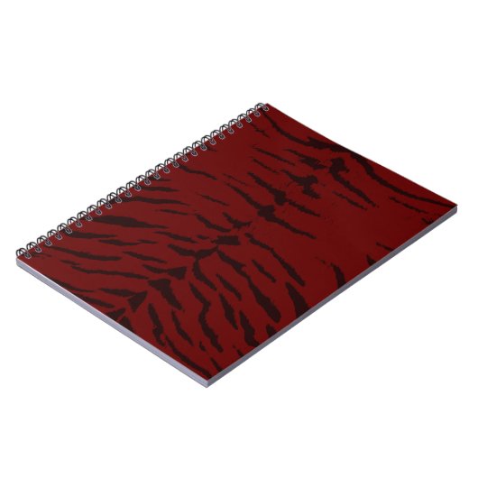 Red Tiger digitale print Notitieboek (Linkerzijde)