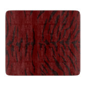 Red Tiger digitale print Snijplank (Voorkant)