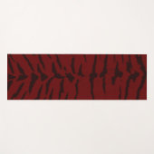 Red Tiger digitale print Yogamat (Voorkant (horizontaal))