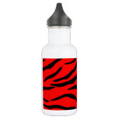 Red Tiger Pattern Waterfles (Links)