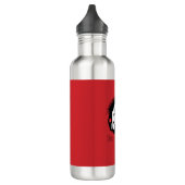 Red Tiger Symbol, Kung Fu Tiger, Chinees nieuwjaar Waterfles (Links)