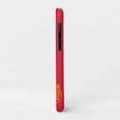 Red Tiger Wild & Free Chinoiserie Chic Case-Mate iPhone Case (Achterkant/links)