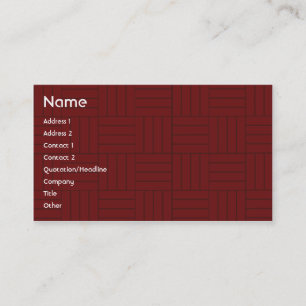 Red Tile - Business Visitekaartje
