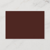 Red Tile - Chubby Visitekaartje (Achterkant)