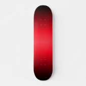 Red to Black Gradient Skateboard (Voorkant)