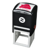 Red To From Santa Claus Xmas Zelfinktende Stempel (Product)