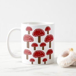 Red Toadstool Forest padroom Koffiemok