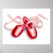 Red Toeshoes Print (Voorkant)