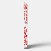 Red Toile Case-Mate iPhone Case (Achterkant / Links)
