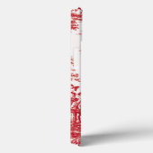 Red Toile Case-Mate iPhone Case (Achterkant / Rechts)