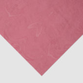 Red Toile de Jouy Companion Blur Tissuepapier (Detail)