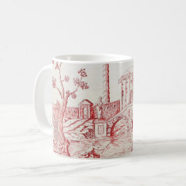 Red Toile Koffiemok
