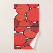 Red Tomaten Fruit Pattern Bath Towel set Bad Handdoek (Handdoek)