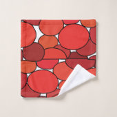 Red Tomaten Fruit Pattern Bath Towel set Bad Handdoek (Wasdoekje)