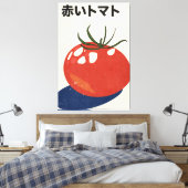 Red Tomato Canvas Afdruk (Insitu (Slaapkamer))