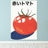 Red Tomato Canvas Afdruk (Insitu (Houten vloer))
