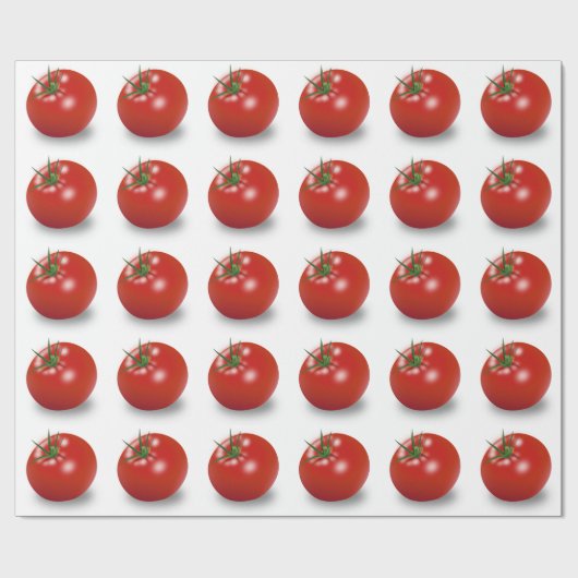 Red Tomato Design Cadeaupapier (Vlak)