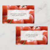 Red Tomato Family Boerderij Visitekaartje (Voorkant / Achterkant)