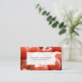 Red Tomato Family Boerderij Visitekaartje (Staand voorkant)