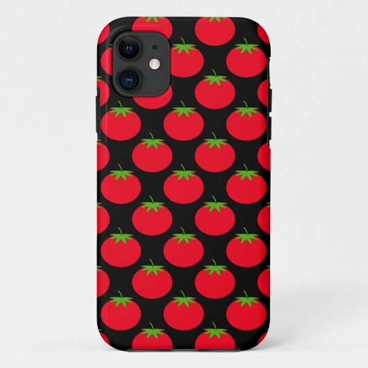 Red Tomato Pattern. Case-Mate iPhone Case (Achterkant)