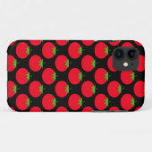 Red Tomato Pattern. Case-Mate iPhone Case (Achterkant (horizontaal))