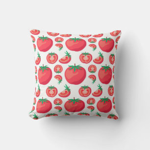 Red Tomato Pattern doet zo grappig Kussen