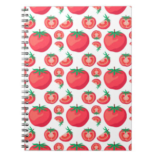 Red Tomato Pattern doet zo grappig Notitieboek