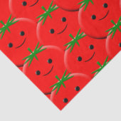 Red Tomato Pattern Tissuepapier (Detail)